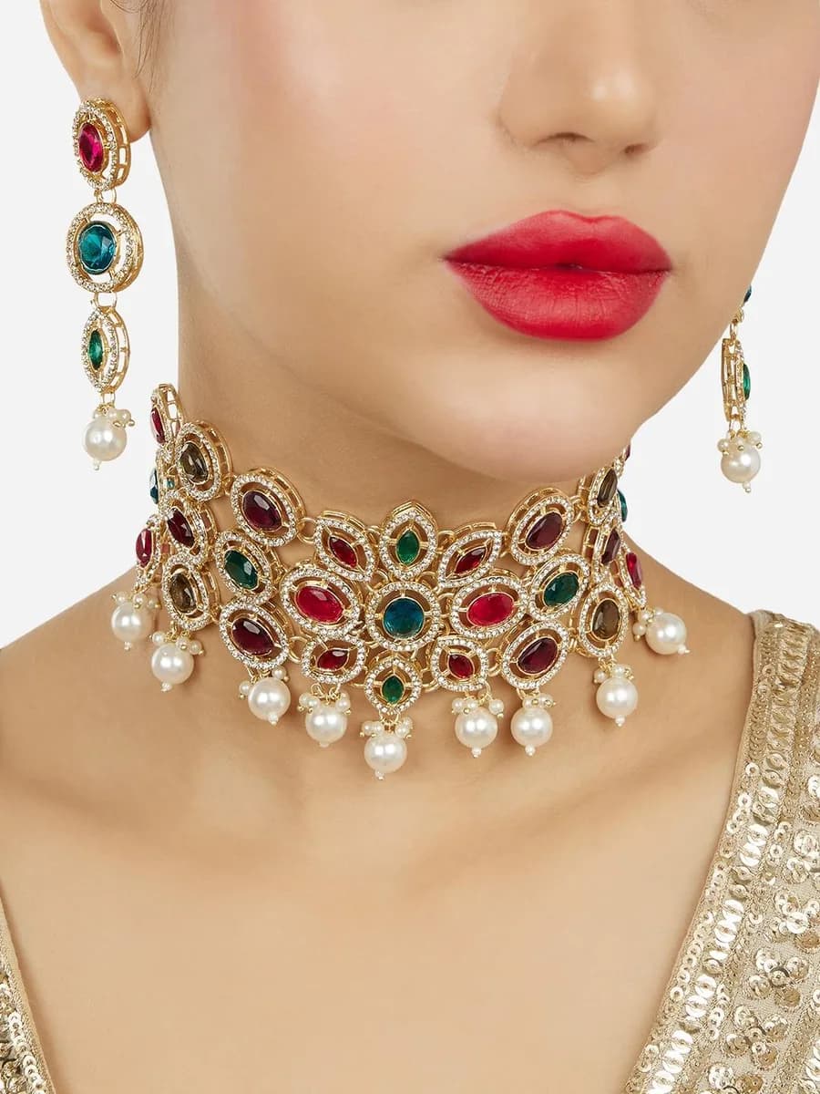 Gold-Plated Austrian Diamonds