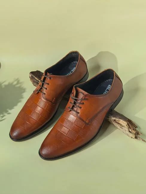 Men Formal Lace-Up Leather Shoes